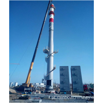 Chimney de aço independente de 50m